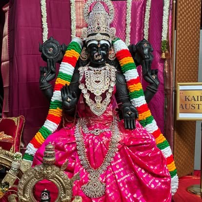 Parashakti in sacred alankaram