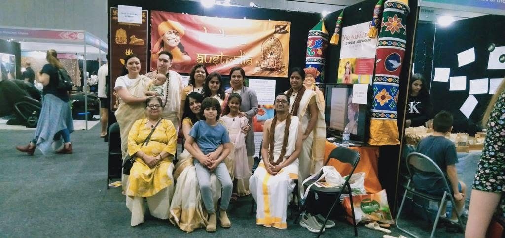 KAILASA Australia devotees at the festival
